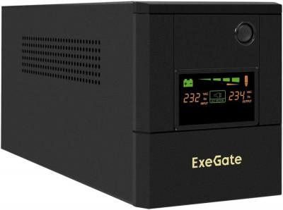 Источник бесперебойного питания ExeGate Smart LB-2200.LCD.AVR.4SH.USB EX299787RUS