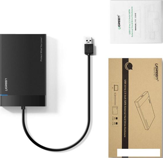 Бокс для накопителей 2.5" Ugreen 30847