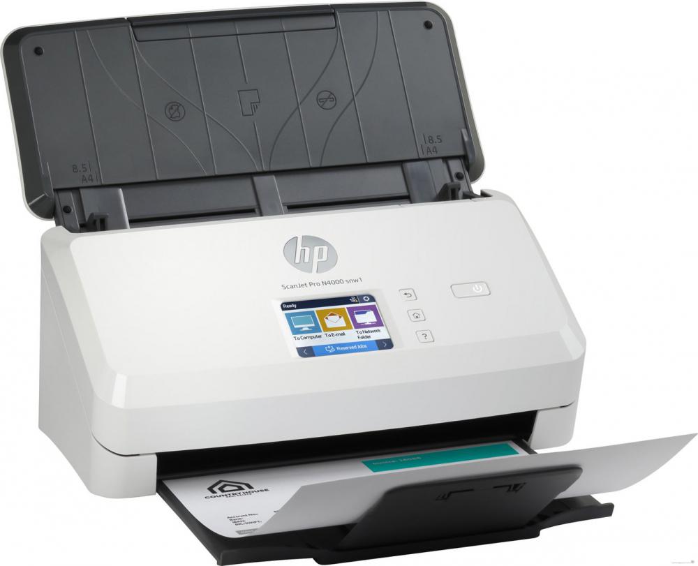 Сканер HP ScanJet Pro N4000 snw1 6FW08A Сканер HP ScanJet Pro N4000 snw1 6FW08A