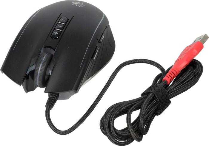 Игровая мышь A4Tech Bloody Q81 Curve (черный)