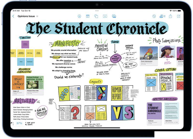 Планшет Apple iPad 10.9" 2022 5G 64GB MQ6K3 (синий)