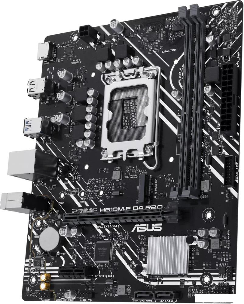 Материнская плата ASUS Prime H610M-F D4 R2.0