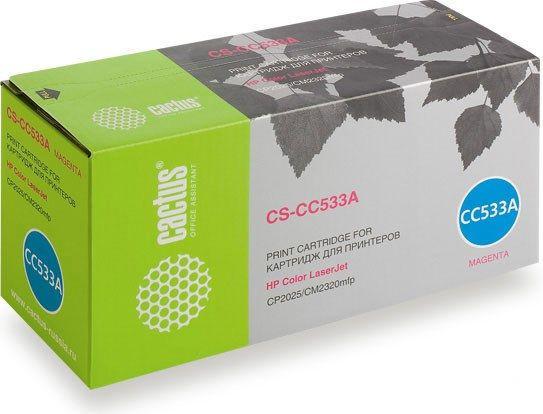 Картридж CACTUS CS-CC533A (аналог HP CC533A) Картридж CACTUS CS-CC533A (аналог HP CC533A)