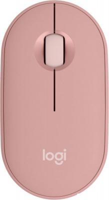 Мышь Logitech Pebble Mouse 2 M350s (розовый)