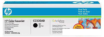 Картридж HP CC530AD 2 шт.