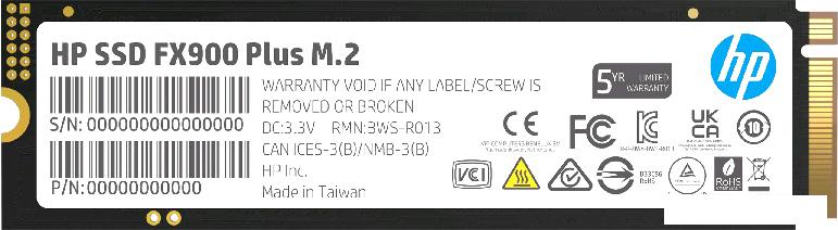 SSD HP FX900 Plus 512GB 7F616AA SSD HP FX900 Plus 512GB 7F616AA