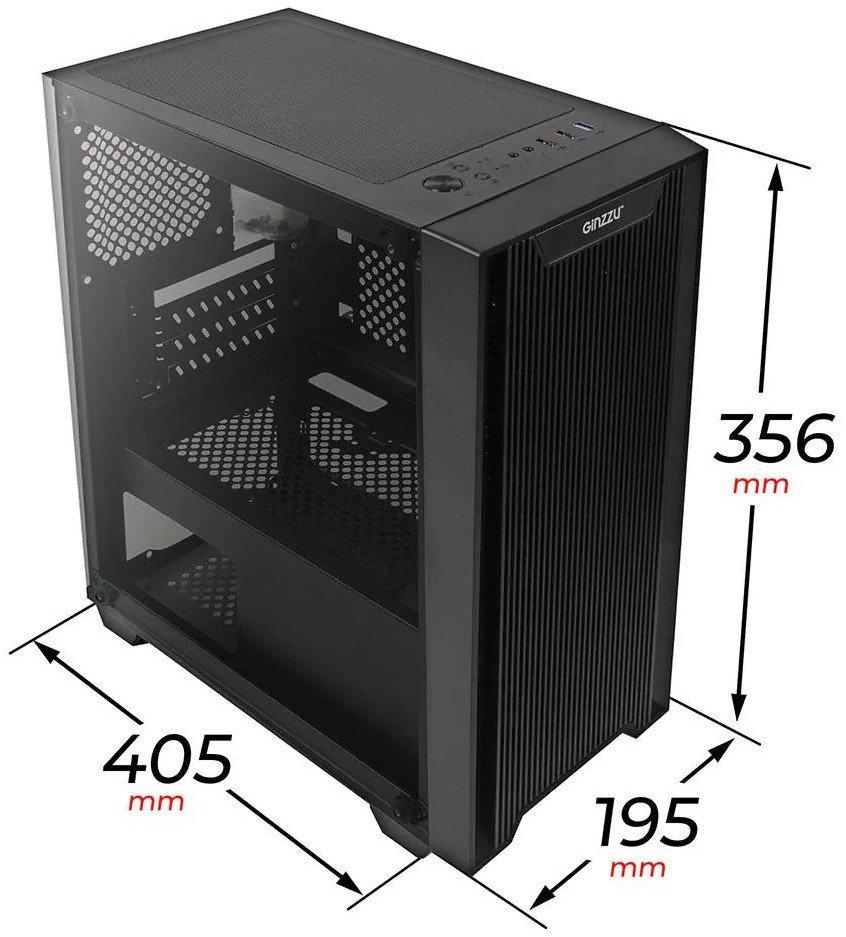 Корпус Ginzzu CL550