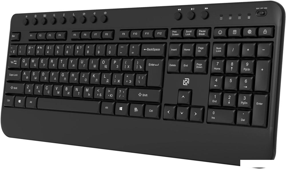 Клавиатуры Оклик K257W (черный)