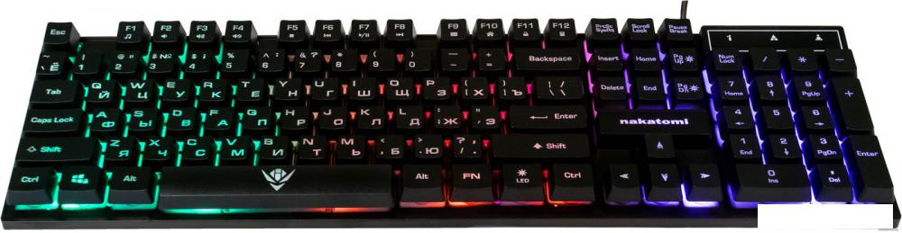 Клавиатура Nakatomi KG-23U (черный)
