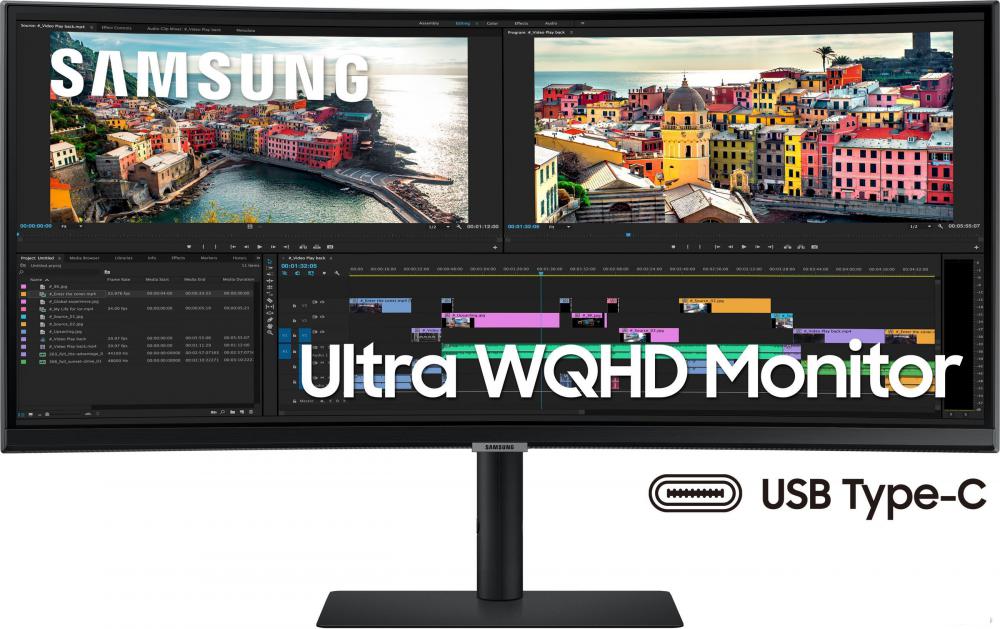 Игровой монитор Samsung ViewFinity S65UA LS34A650UBIXCI Игровой монитор Samsung ViewFinity S65UA LS34A650UBIXCI