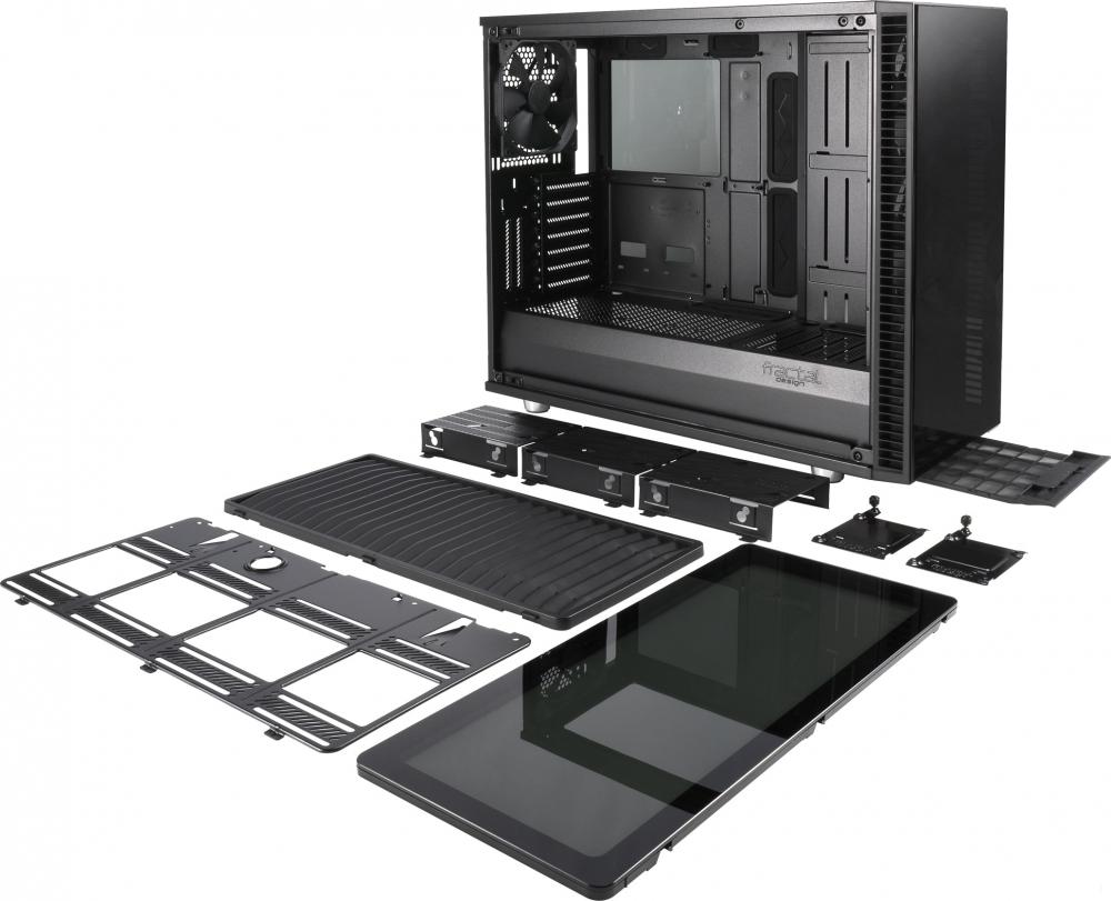 Корпус Fractal Design Define S2 Vision Blackout FD-CA-DEF-S2V-BKO-TGD