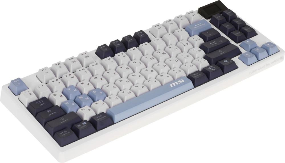 Клавиатура MSI Forge GK600 TKL Wireless Sky