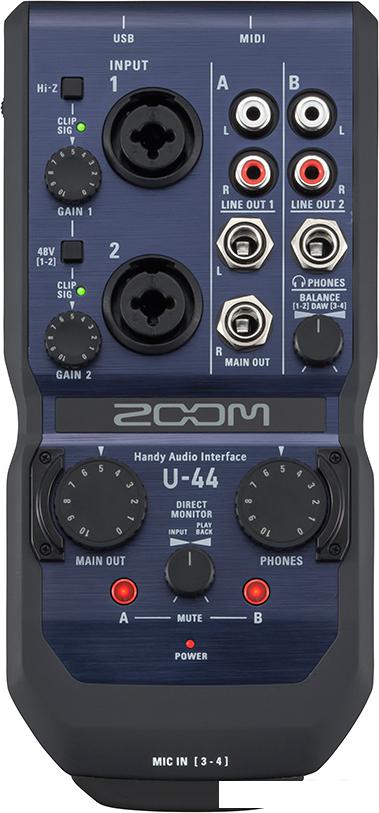 Аудиоинтерфейс Zoom U-44