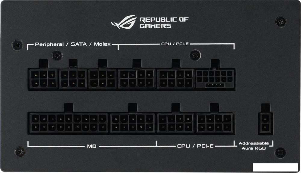 Блок питания ASUS ROG Strix 1200W Gold Aura Edition ROG-STRIX-1200G-AURA-GAMING