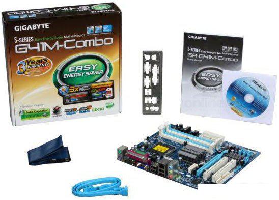 Материнская плата Gigabyte GA-G41M-COMBO
