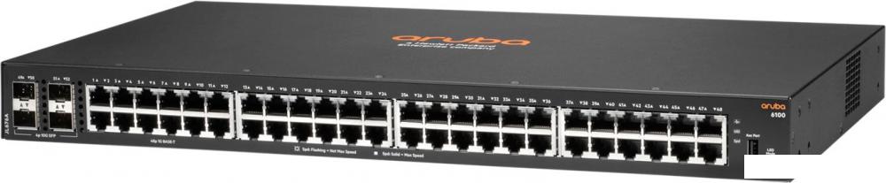 Управляемый коммутатор 2-го уровня Aruba 6100 Series JL676A