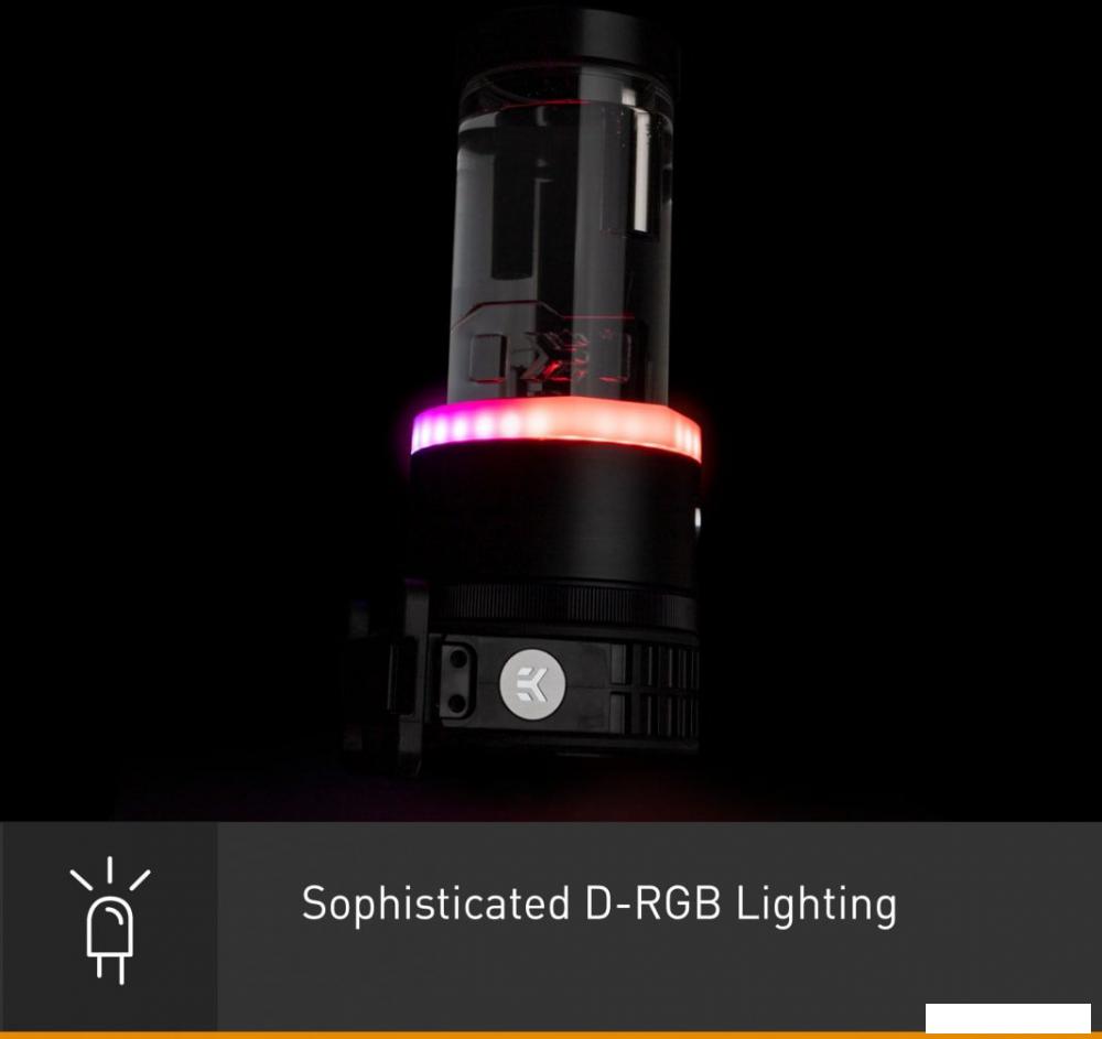 Резервуар с помпой EKWB EK-Quantum Kinetic TBE 200 D5 PWM D-RGB - Acetal