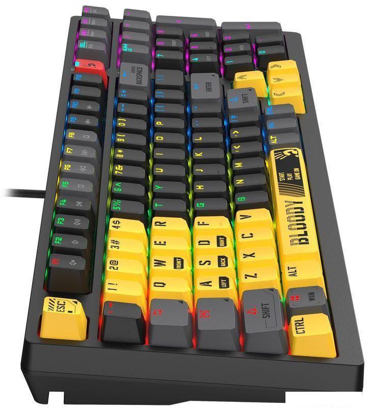 Клавиатура A4Tech Bloody S98 Sports Lime (Bloody BLMS Red)