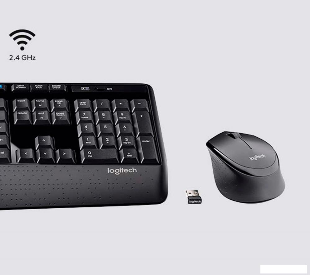 Офисный набор Logitech Wireless Combo MK345