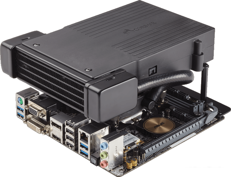 Жидкостное охлаждение для процессора Corsair Hydro Series H5 SF [CW-9060023-WW]