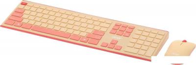 Офисный набор Acer OCC205 (бежевый/розовый)