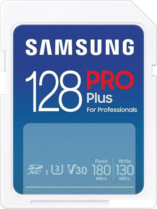 Карты памяти Samsung PRO Plus 2023 SDXC 128GB