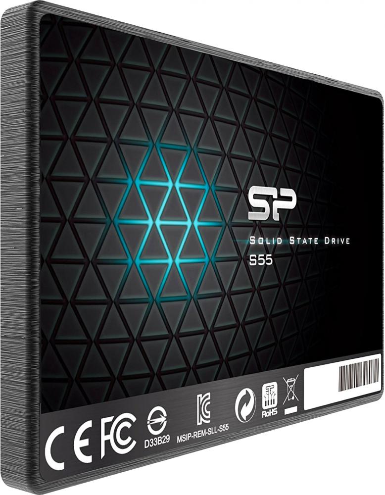 SSD Silicon-Power Slim S55 120GB SP120GBSS3S55S25 SSD Silicon-Power Slim S55 120GB SP120GBSS3S55S25