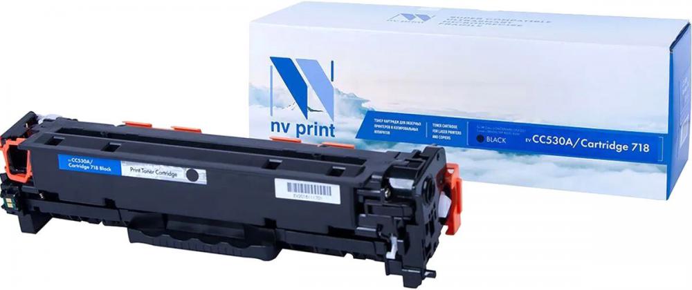 Картридж NV Print NV-CC530A/718Bk (аналог HP CC530A, Canon 718) Картридж NV Print NV-CC530A/718Bk (аналог HP CC530A, Canon 718)
