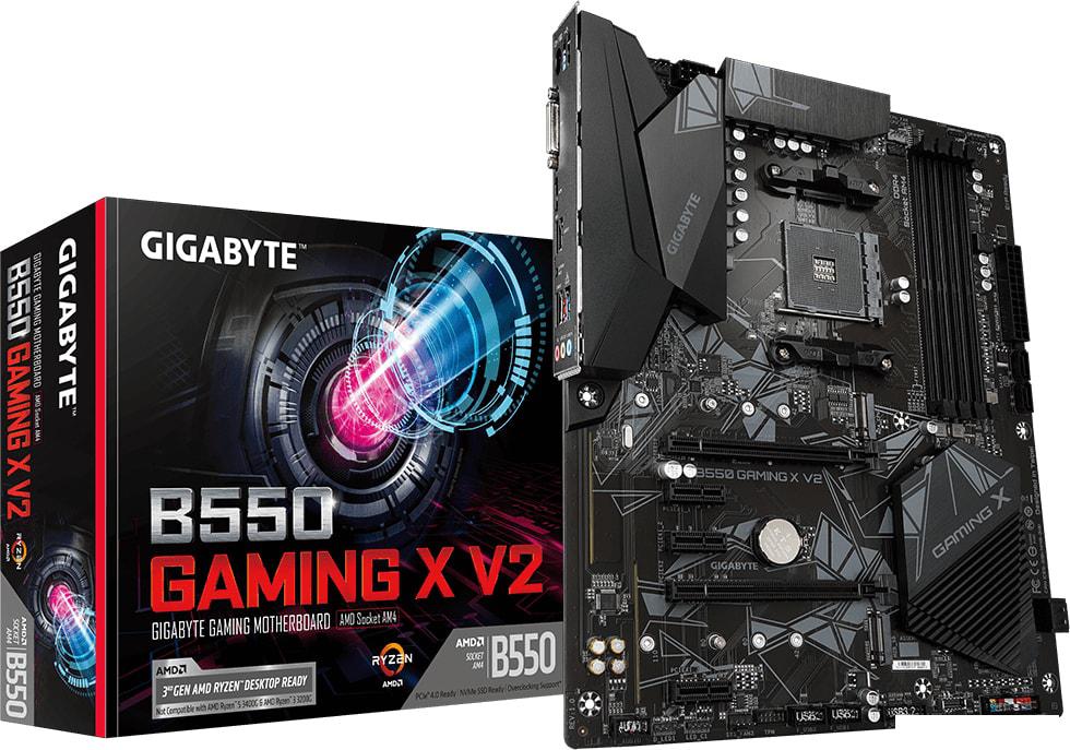 Материнская плата Gigabyte B550 Gaming X V2 (rev. 1.0/1.1/1.2) Материнская плата Gigabyte B550 Gaming X V2 (rev. 1.0/1.1/1.2)