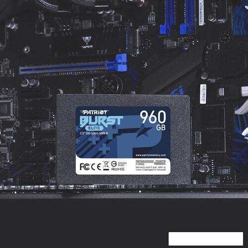 SSD Patriot Burst Elite 960GB PBE960GS25SSDR SSD Patriot Burst Elite 960GB PBE960GS25SSDR