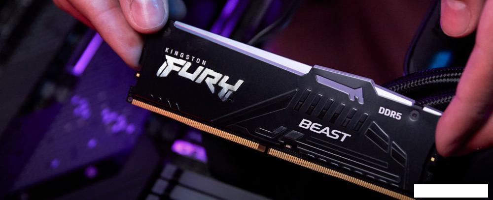 Оперативная память Kingston FURY Beast RGB 32ГБ DDR5 6000 МГц KF560C40BBA-32
