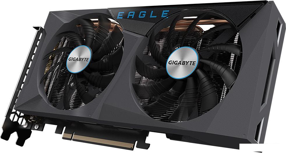 Видеокарта Gigabyte GeForce RTX 3060 Eagle OC 12GB GDDR6 (rev. 2.0) Видеокарта Gigabyte GeForce RTX 3060 Eagle OC 12GB GDDR6 (rev. 2.0)