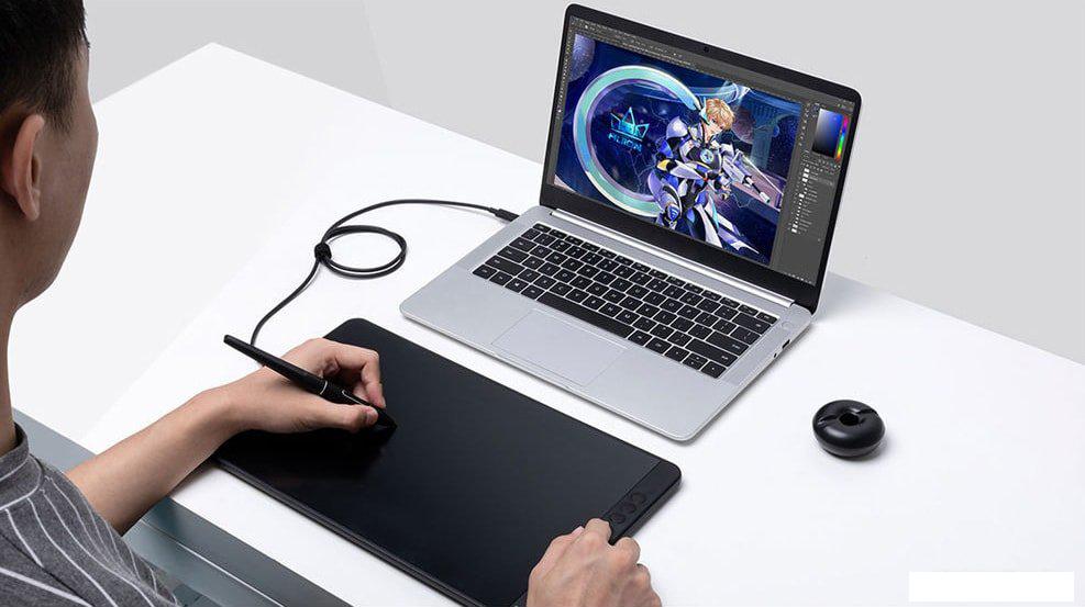 Графический монитор Huion Kamvas 13 (фиолетовый) Графический монитор Huion Kamvas 13 (фиолетовый)