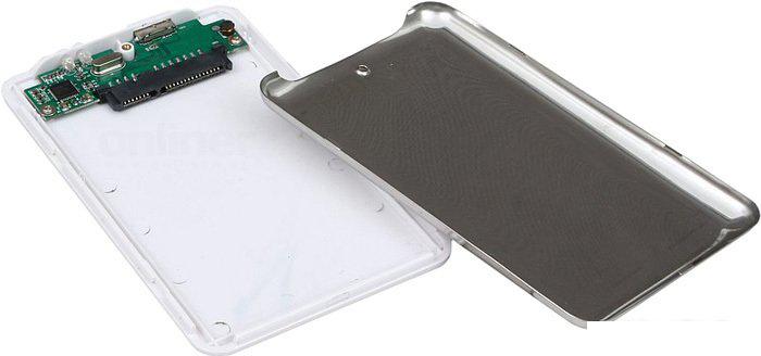 Бокс для накопителей 2.5" AgeStar 3UB2O7 White
