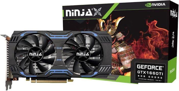 Видеокарта Sinotex Ninja GeForce GTX 1660 Ti 6GB GDDR6 NK166TI66F