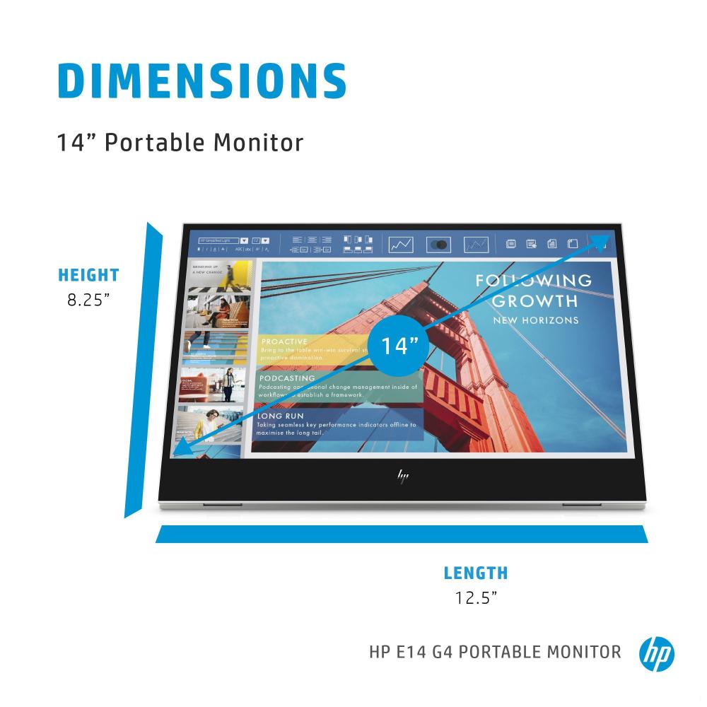 Портативный монитор HP E14 G4 1B065AA Портативный монитор HP E14 G4 1B065AA