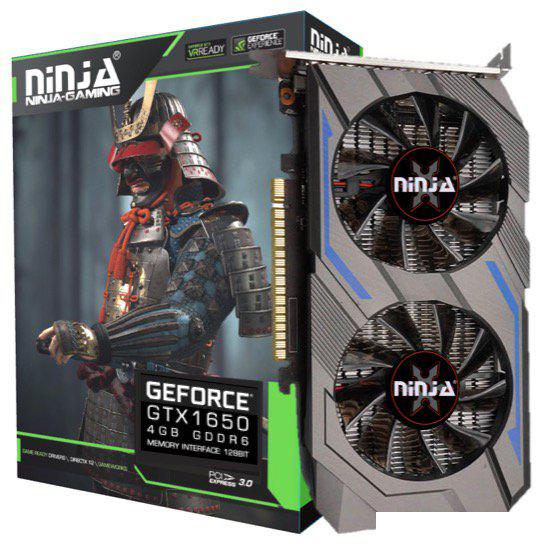 Видеокарта Sinotex Ninja GeForce GTX 1650 4GB GDDR6 NK165DF46F