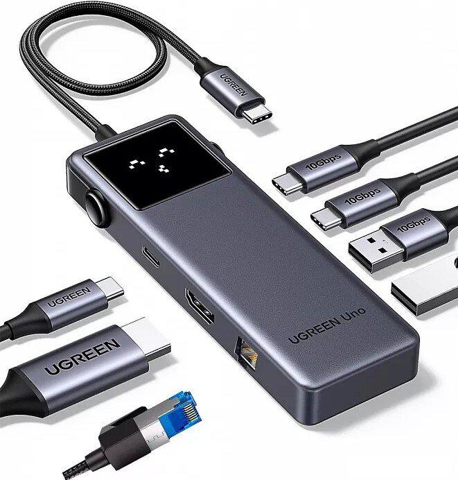 USB-хабы и док-станции Ugreen CM888 45155