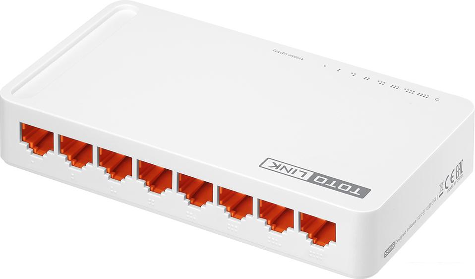 Неуправляемый коммутатор Totolink S808G