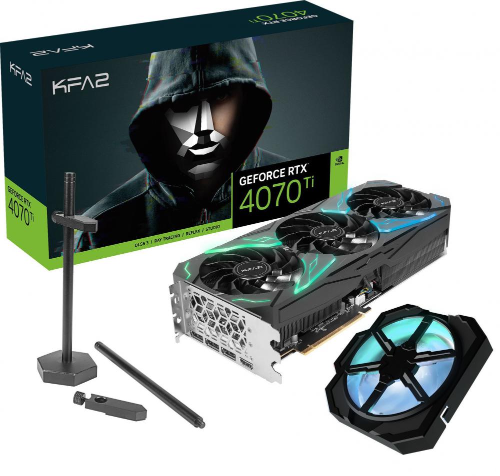 Видеокарта KFA2 GeForce RTX 4070 Ti ST 1-Click OC 12GB GDDR6X 47IOM7MD6MSK