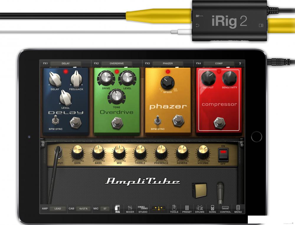Аудиоинтерфейс IK Multimedia iRig 2
