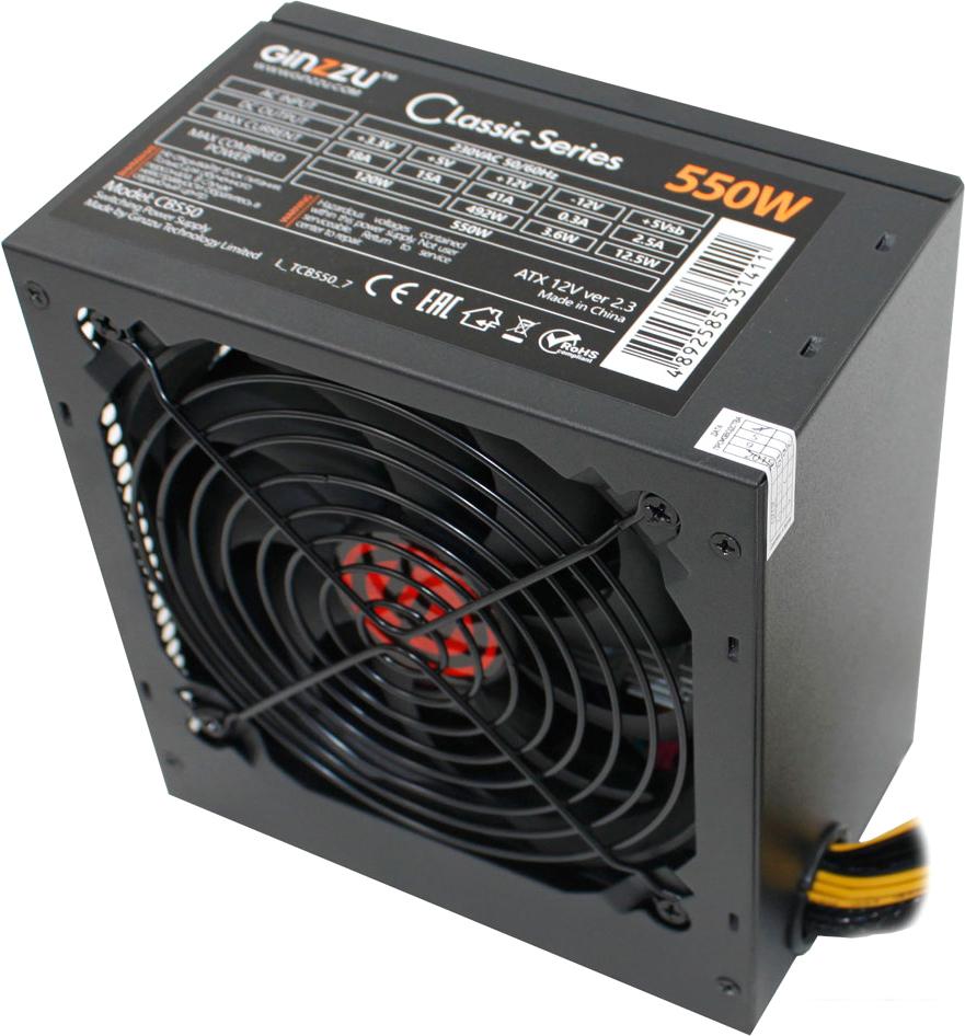 Блок питания Ginzzu CB550