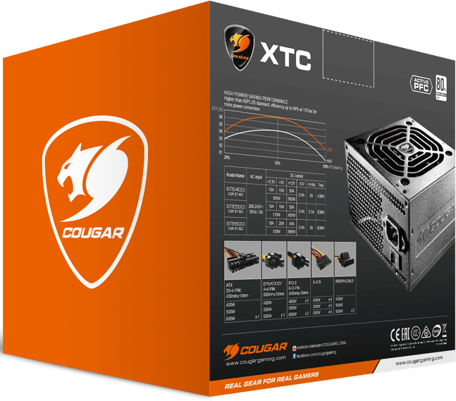 Блок питания Cougar XTC650