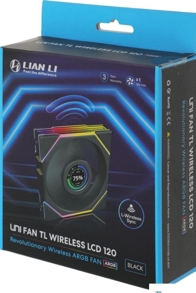 Вентилятор для корпуса Lian Li Uni Fan TL 120 Wireless G99.12TLLCD1W1B.00