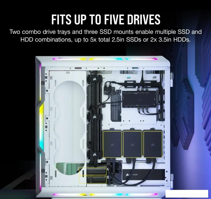 Корпус Corsair iCUE 5000T RGB CC-9011231-WW