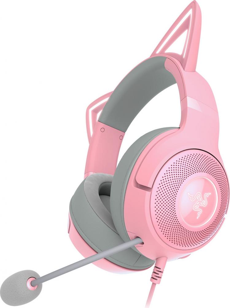 Наушники Razer Kraken Kitty V2 (розовый)