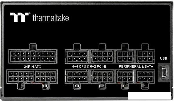 Блок питания Thermaltake Toughpower iRGB PLUS 850W Gold TT Premium Edition TPI-850DH3FCG