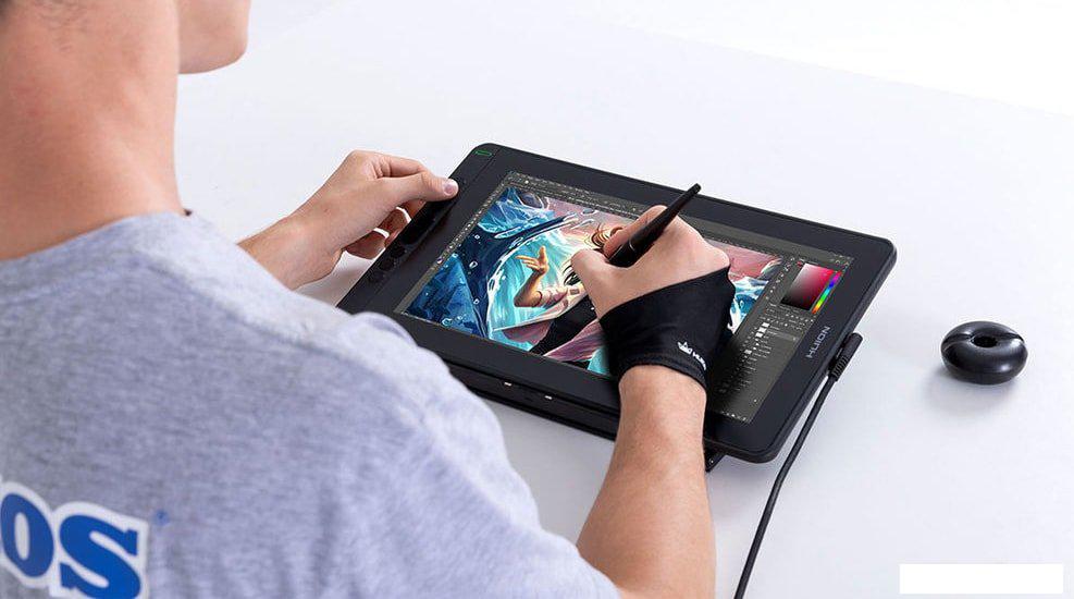 Графический монитор Huion Kamvas 13 (фиолетовый) Графический монитор Huion Kamvas 13 (фиолетовый)