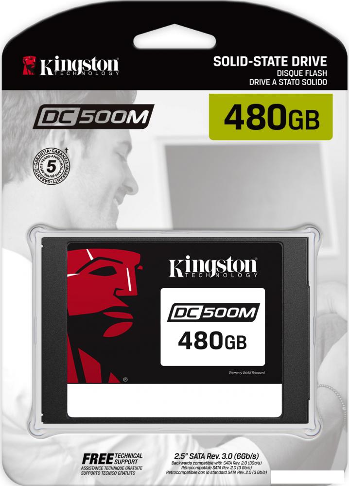 SSD Kingston DC500M 480GB SEDC500M/480G SSD Kingston DC500M 480GB SEDC500M/480G