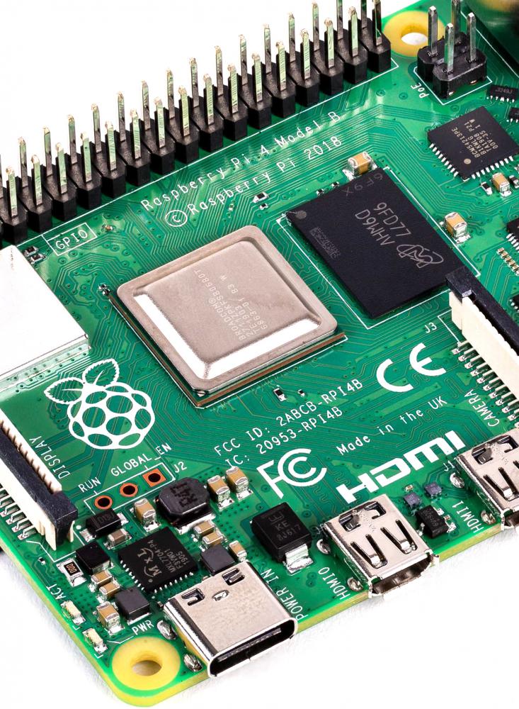Одноплатный компьютер Raspberry Pi 4 Model B 4GB Одноплатный компьютер Raspberry Pi 4 Model B 4GB